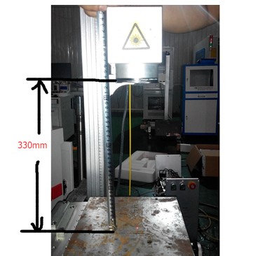 focus length of laser marking machine