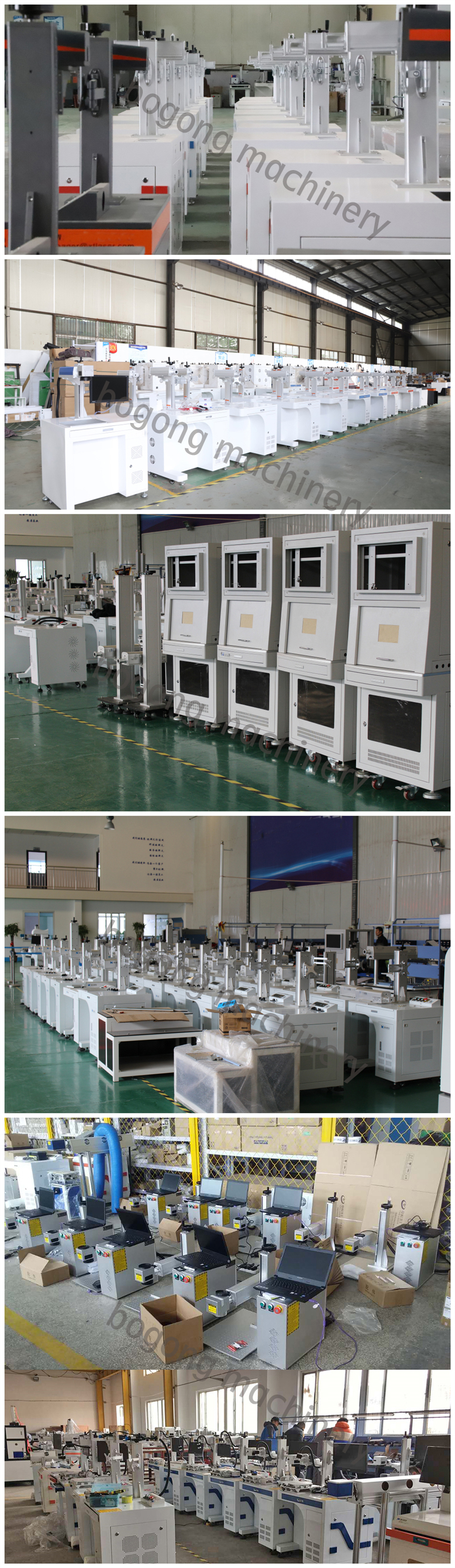 Bogong machinery factory supply green laser marking for metal engraving engraving