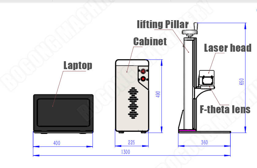 laser marking machine for ear tags