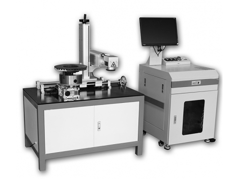 Fiber Laser marking system for carbon brake disc (brake flange)