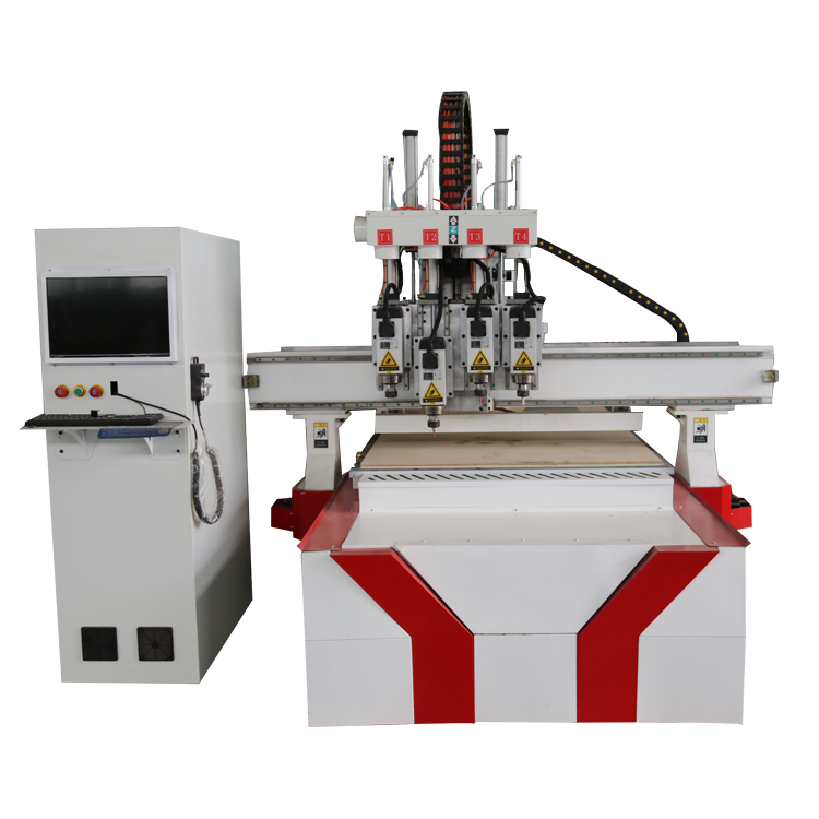 The first detailed picture of Wood Stone Marble Granite Metal 1325 3d/2d Wood CNC Router Machine Woodworking For Sign Making CNC Router