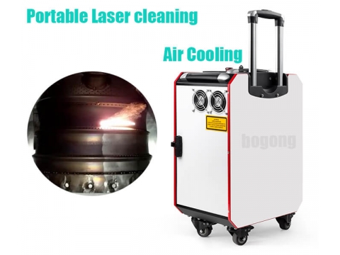  Metal Rust Removal Oxide Painting Coating Removal 100W 200W Laser Cleaning Machine 