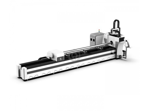  Metal Tube Fiber Laser Cutting Machine 