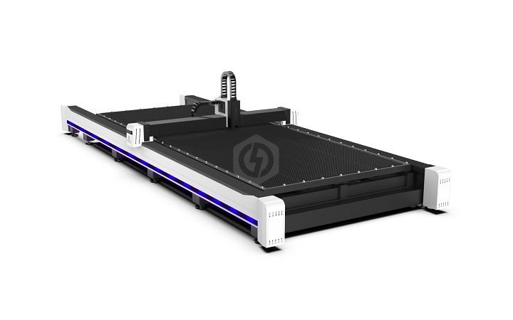 The second detailed picture of Large Size Fiber Laser Cutting Machine