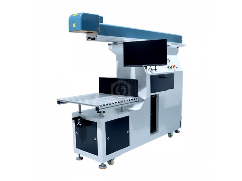  CO2 Dynamic Galvo laser Marking Machine for Film Sticker Vinyl Laser Cutting 