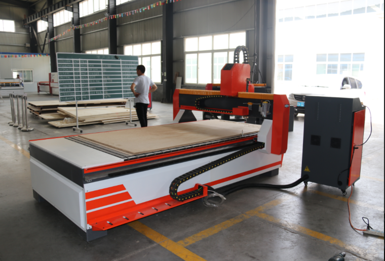 The second detailed picture of Most Popular Ncstudio DSP Controller 1325 Wood CNC Router Price For Furniture Wood Door MDF Aluminum