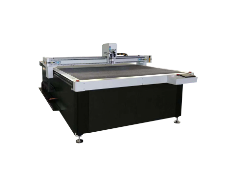 China Jinan Bogong CNC Oscillating Tangential Knife Cutting Machine Plotter With Textile Fabric Cloth Machine