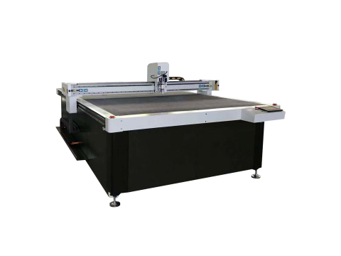  China Jinan Bogong CNC Oscillating Tangential Knife Cutting Machine Plotter With Textile Fabric Cloth Machine 