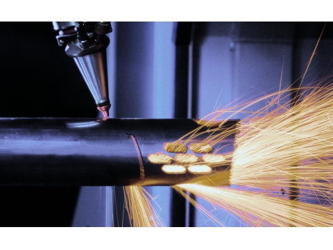  Fiber laser cutting machine for metal pipe 