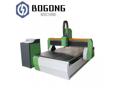 Jinan Bogong 1325 Double Heads Wood Acrylic PVC MDF 3 axis CNC Engraving CNC Router Machine 1325