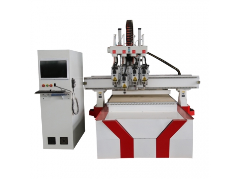 Chinese Woodworking Machinery ATC CNC Router 1325 For PVC Wood Aluminum